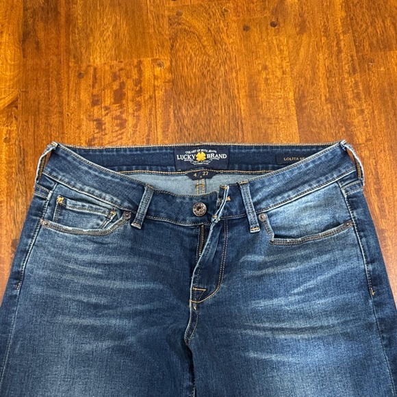 Lucky Brand Lolita Skinny Jeans size 4 / 27 R - Picture 4 of 7
